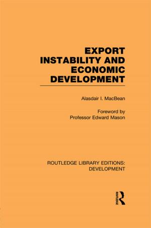 Cover of the book Export Instability and Economic Development by Joseph Nevins