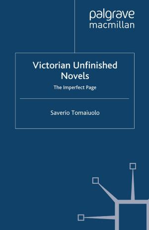 Cover of the book Victorian Unfinished Novels by Melanie Walker, Samuel Fongwa