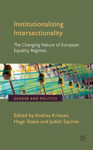Cover of the book Institutionalizing Intersectionality by D. Tuckett