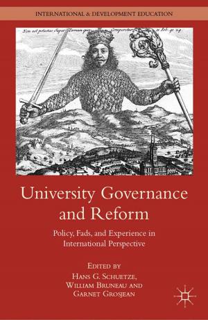 Cover of the book University Governance and Reform by 
