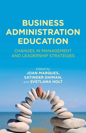 Cover of the book Business Administration Education by S. Thistlethwaite