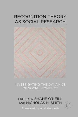 Book cover of Recognition Theory as Social Research