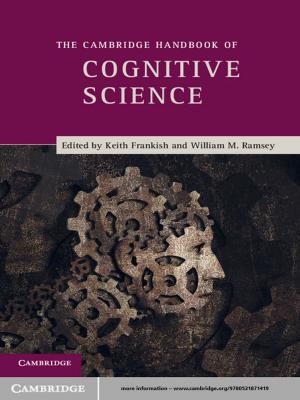 Cover of the book The Cambridge Handbook of Cognitive Science by Annemieke van Ling