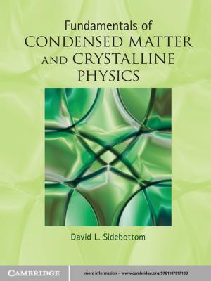 Cover of the book Fundamentals of Condensed Matter and Crystalline Physics by Federica Coniglio, Francesco Smaniotto
