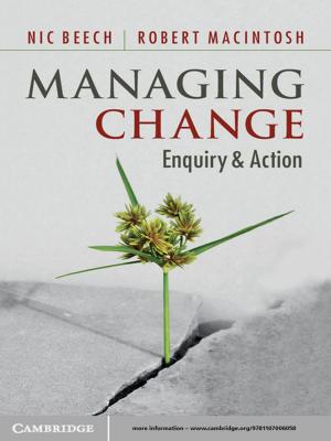Cover of the book Managing Change by P. A. Davidson
