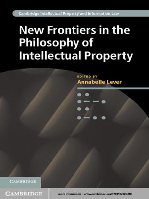 Cover of the book New Frontiers in the Philosophy of Intellectual Property by Aristotle