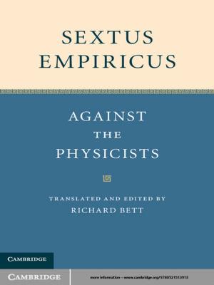 Cover of the book Sextus Empiricus by Martin M. Winkler