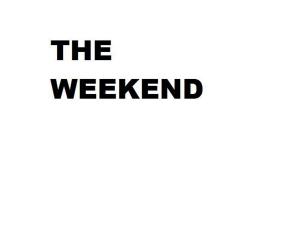 Cover of the book The Weekend by Mégane Corlay