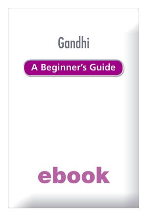 Cover of the book Gandhi: A Beginner's Guide by Steven Beller