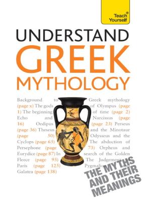 Cover of the book Understand Greek Mythology by Lindsey Davis