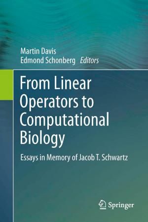 Cover of the book From Linear Operators to Computational Biology by 