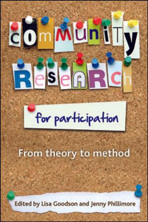 Cover of the book Community research for participation by Golding, Tyrrell, Conradie, Liesl