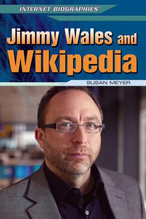Book cover of Jimmy Wales and Wikipedia