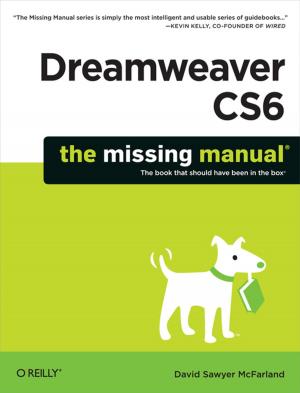 Book cover of Dreamweaver CS6: The Missing Manual
