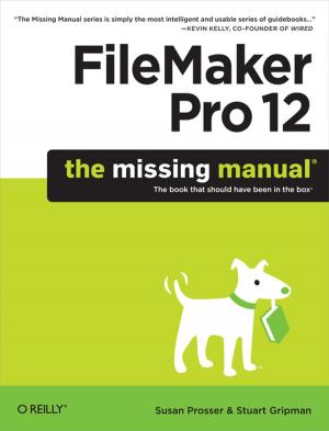 Cover of the book FileMaker Pro 12: The Missing Manual by Kasper de Jonge