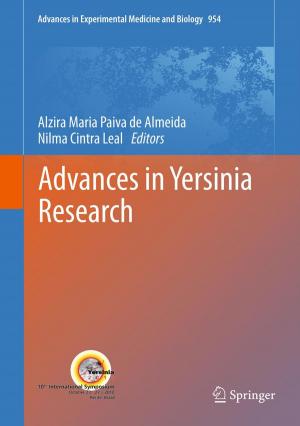 Cover of the book Advances in Yersinia Research by José António Tenreiro Machado, Dumitru Baleanu, Albert C. J. Luo