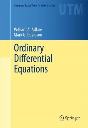 Cover of the book Ordinary Differential Equations by Tiziana A.L. Brevini, Fulvio Gandolfi