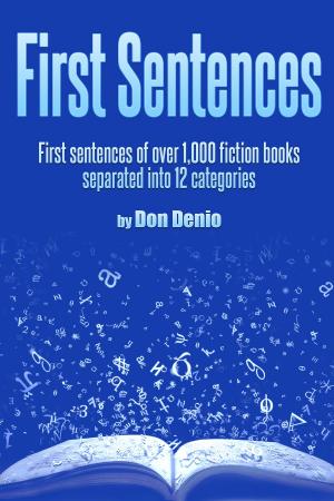 bigCover of the book First Sentences by 