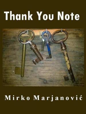 Cover of the book Thank You Note by Sefik Daupovic - Fiko
