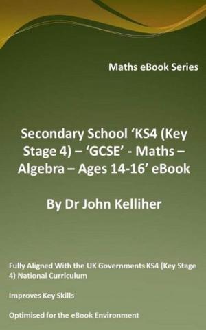 Cover of Secondary School ‘KS4 (Key Stage 4) - Maths – Algebra– Ages 14-16’ eBook
