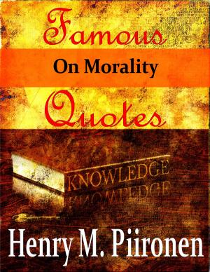 Book cover of Famous Quotes on Morality
