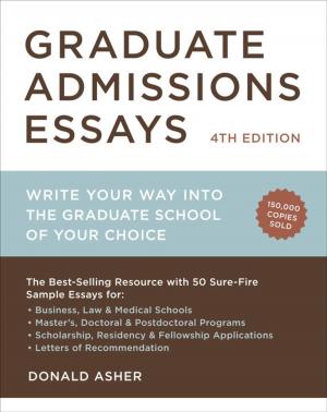 Cover of Graduate Admissions Essays, Fourth Edition