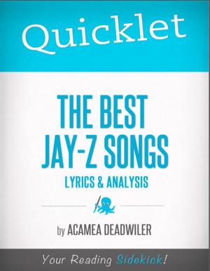 Cover of the book Quicklet on The Best Jay-Z Songs: Lyrics and Analysis by Deena  Shanker
