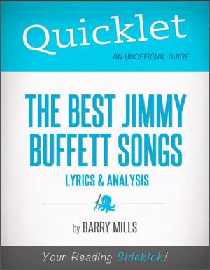 Cover of the book The Best Jimmy Buffett Songs: Lyrics and Analysis by Brad  Feld