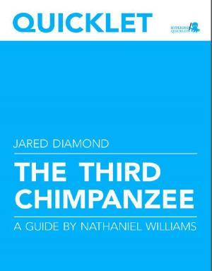 Book cover of Quicklet on Jared Diamond's The Third Chimpanzee (CliffNotes-like Book Summary and Analysis)