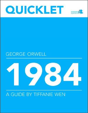 Book cover of Quicklet on George Orwell's 1984