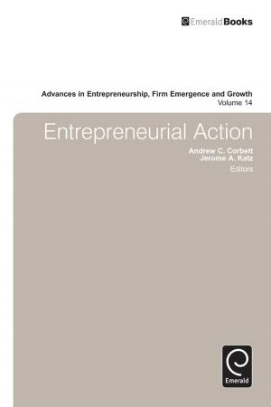 Cover of the book Entrepreneurial Action by Jon Shefner