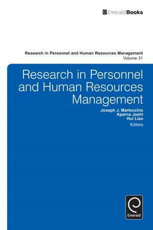 Cover of the book Research in Personnel and Human Resources Management by Sir Cary L. Cooper, Sydney Finkelstein