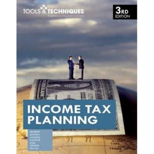 Cover of the book Tools & Tecniques of Income Tax Planning by Christine G. Barlow
