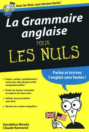 Book cover of La Grammaire anglaise poche Pour les Nuls
