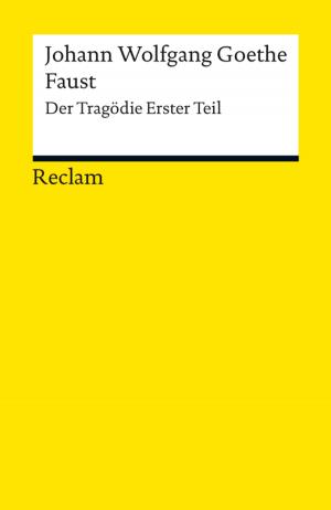 Book cover of Faust. Erster Teil