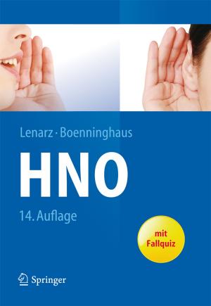 Cover of the book Hals-Nasen-Ohren-Heilkunde by Helmut Krcmar