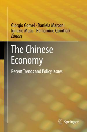 Cover of the book The Chinese Economy by Jiang Wu, Yan Cao, Weiguo Pan, Weiping Pan