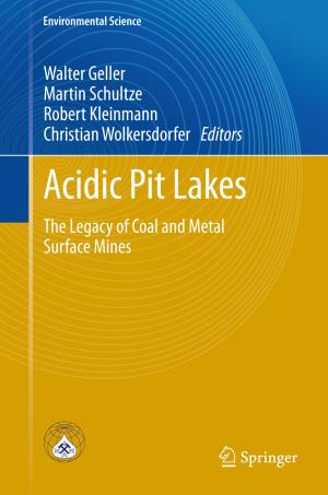 Cover of the book Acidic Pit Lakes by Isky Gordon, Sibylle Fischer, Klaus Hahn