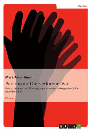 Cover of the book Parkinson: Die verlorene Wut by Cornelia Mayer, Filippo Tedesco