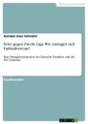 Cover of the book Erste gegen Zweite Liga. Wie managen sich Fußballvereine? by Vanessa Falkenstein