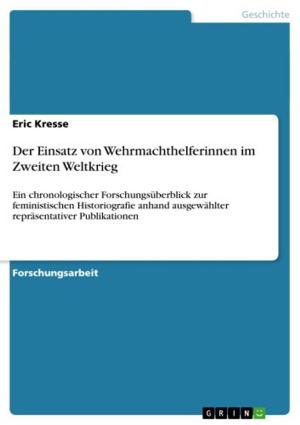 Cover of the book Der Einsatz von Wehrmachthelferinnen im Zweiten Weltkrieg by Mathias Hamp