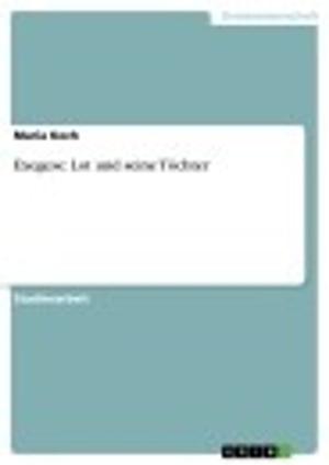 Cover of the book Exegese: Lot und seine Töchter by Michael Boos