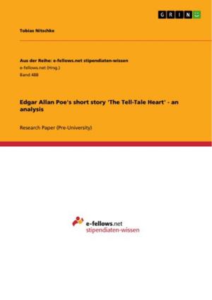 Cover of the book Edgar Allan Poe's short story 'The Tell-Tale Heart' - an analysis by Nico Reiher