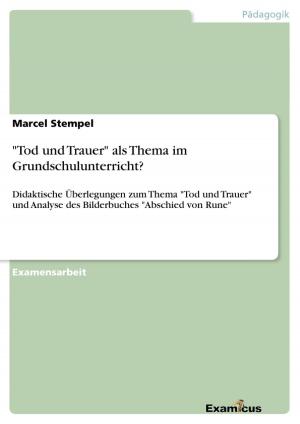 Cover of the book 'Tod und Trauer' als Thema im Grundschulunterricht? by Claudia Lorenz