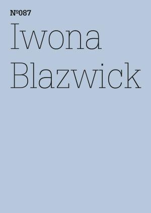 bigCover of the book Iwona Blazwick by 