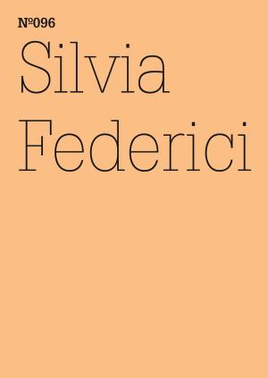 Cover of the book Silvia Federici by Durs Grünbein
