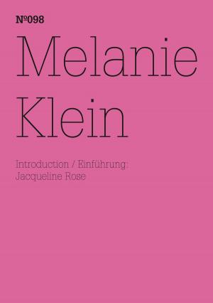 Cover of the book Melanie Klein by Susan Buck-Morss, Emily Jacir