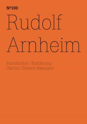 Cover of the book Rudolf Arnheim by Durs Grünbein