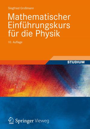 Cover of the book Mathematischer Einführungskurs für die Physik by Waldemar Hellwig, Matthias Kolbe