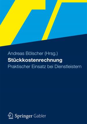 Cover of the book Stückkostenrechnung by Heribert Meffert, Christoph Burmann, Manfred Kirchgeorg